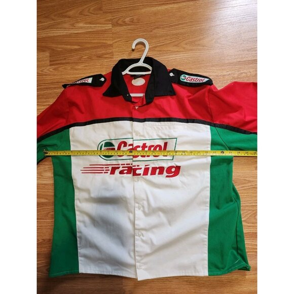 Fast Eddie Racewear Long Sleeves Shirt Castrol Racing Large Pre-Owned - Picture 6 of 7